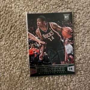 Rookie Giannis antetokounmpo card